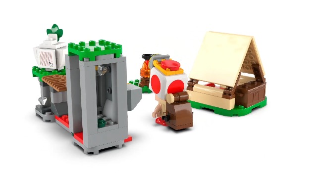 Watch LEGO Super Mario Captain Toad's Camp 72040 on Amazon Live